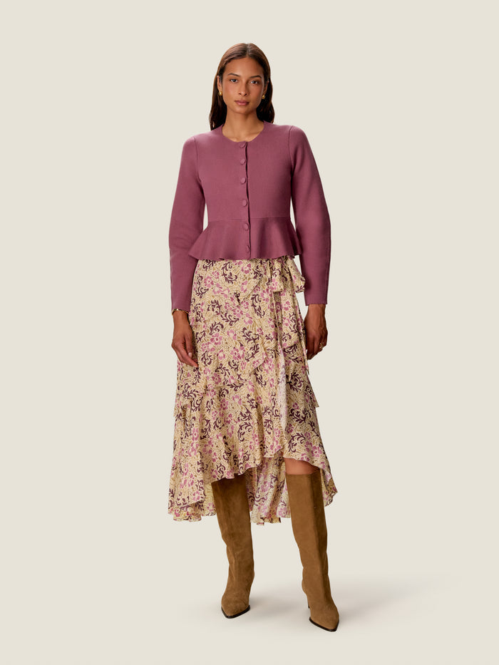 Jocelyn Peplum Cardigan