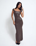 Image of Jolita Maxi Dress in Brown Shimmer