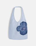 Image of Jules Top in Stripe Floral Baby Blue