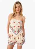 Juli Strapless Camisole Heirloom Bandana