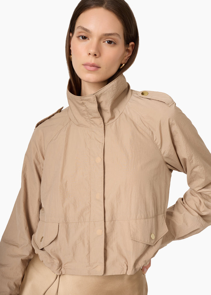 Kellan Cropped Jacket Birch