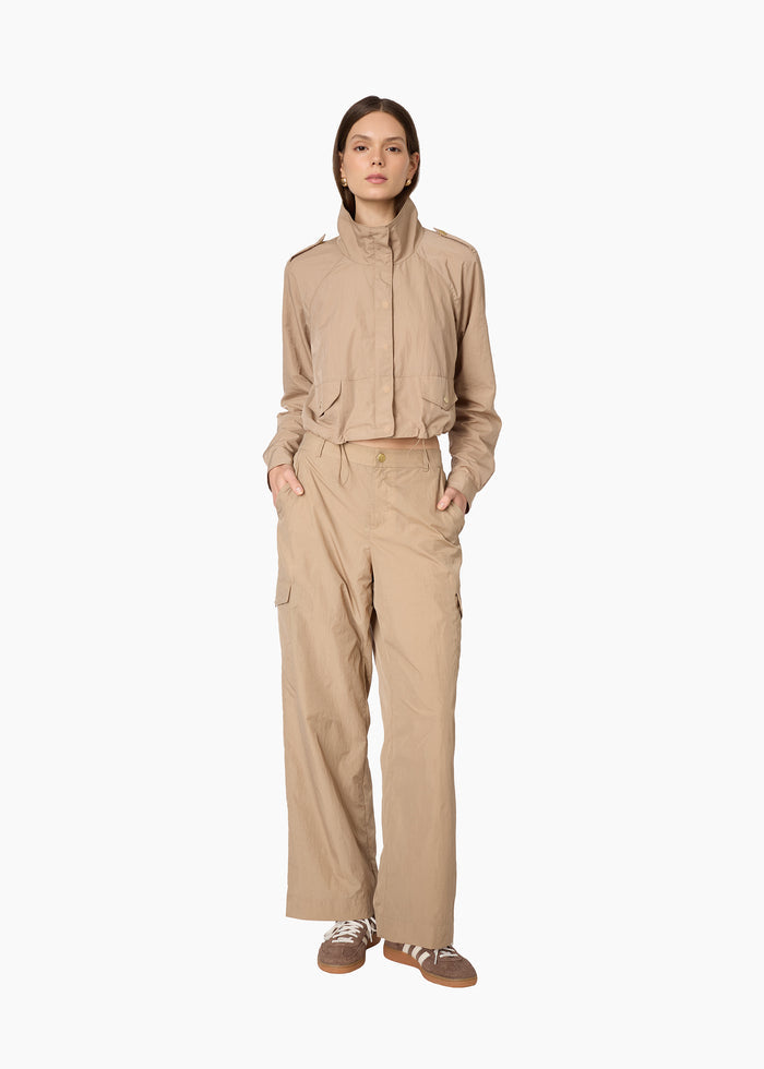 Kellan Cropped Jacket Birch
