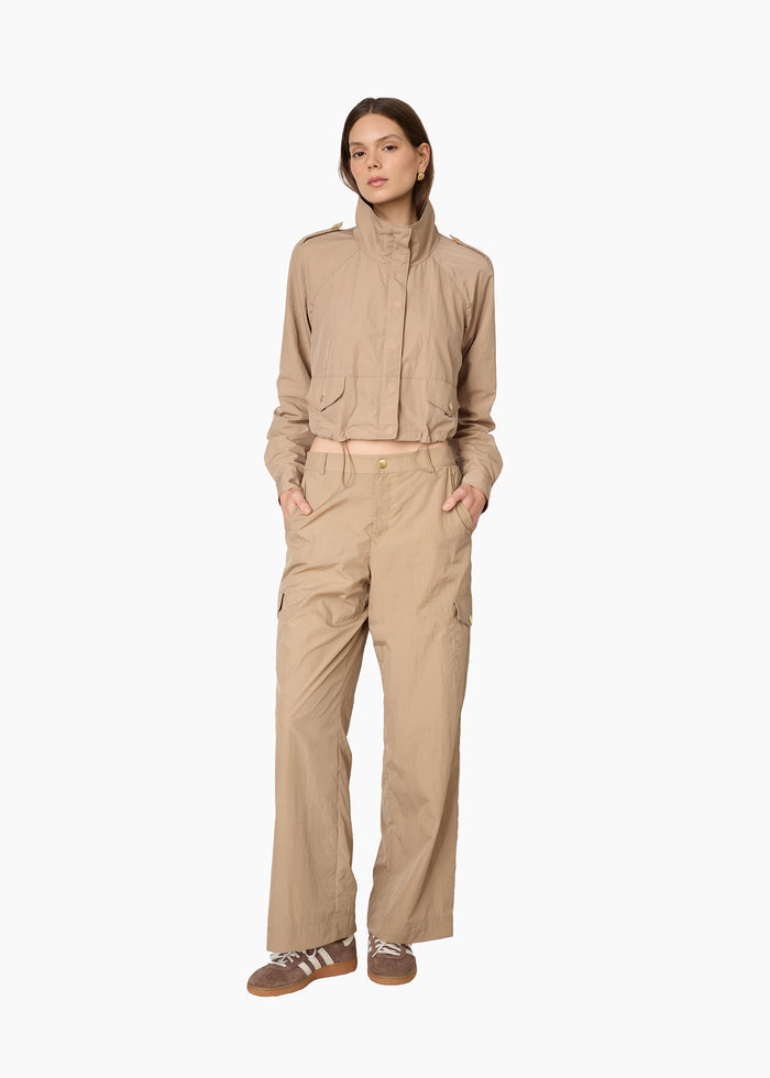 Kellan Cropped Jacket Birch