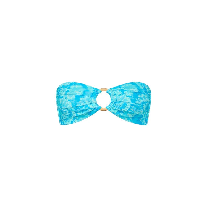 Kulani Kinis Starry Seas Strapless Bandeau Bikini Top