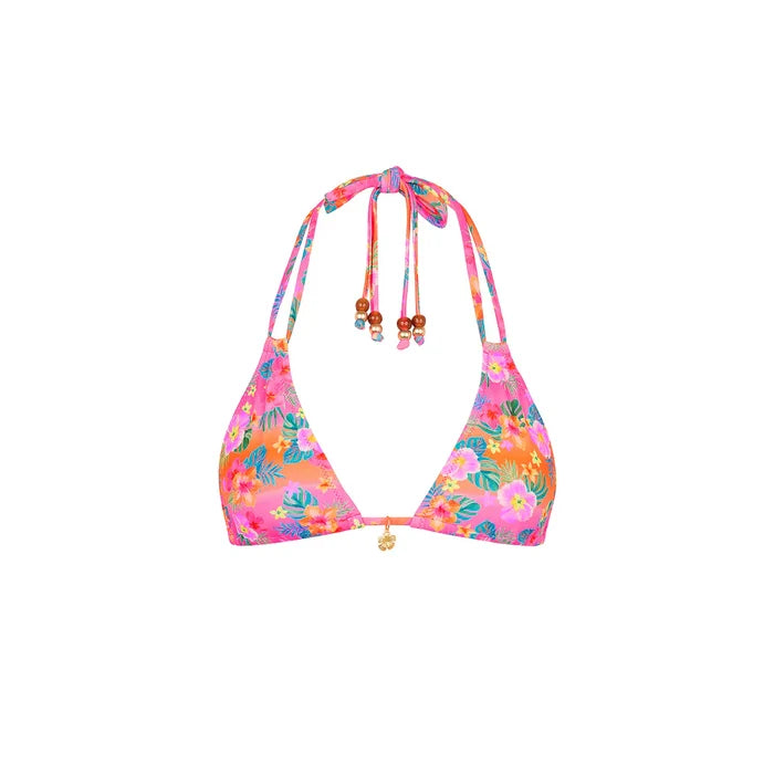 Kulani Kinis Summer Glow Halter Bralette Bikini Top
