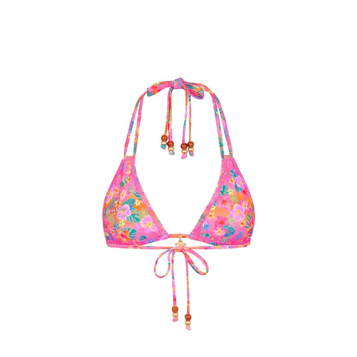 Kulani Kinis Summer Glow Halter Bralette Bikini Top