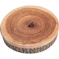 KUMA Wood Chip Camping Pillow Tree Stump Print - Top Angle View | United RV Parts
