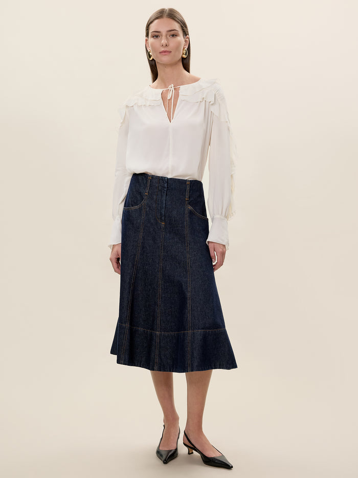 Lillith Ruffle Blouse