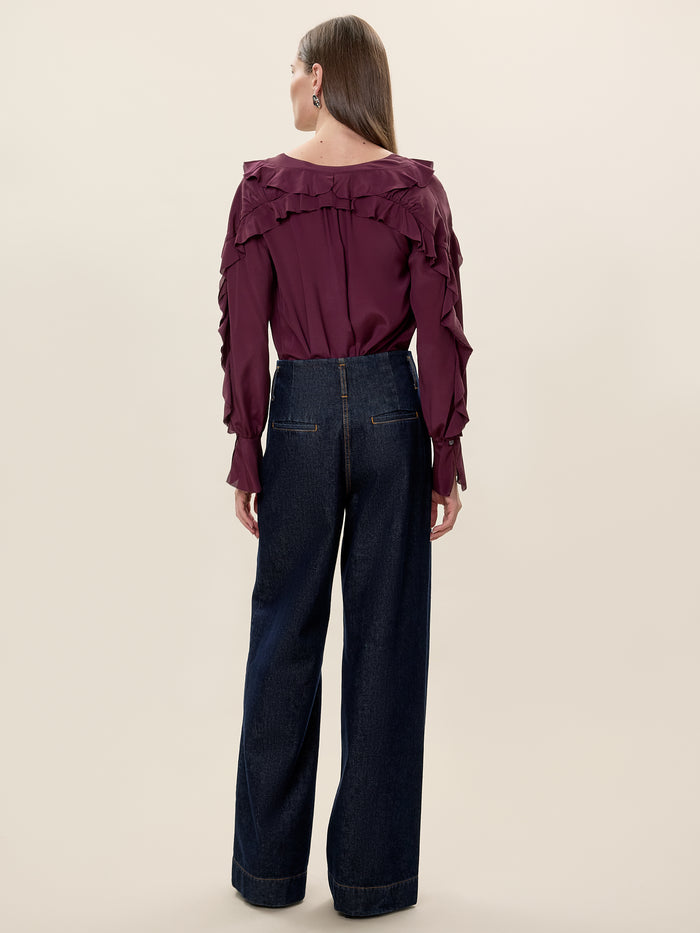 Lillith Ruffle Blouse