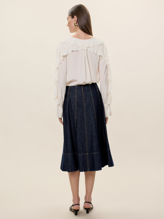 Lillith Ruffle Blouse