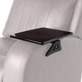 Black Thomas Payne Clip-On Armrest Tray - Installed on RV Chair | United RV Parts