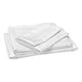 White Microfiber Sheet Set - Folded Stack View | United RV Parts