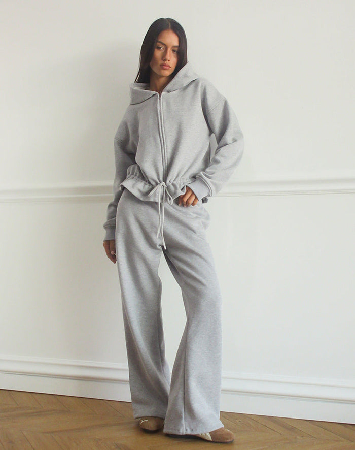 Image of Loose Jogger in Grey Marl