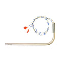 Stainless Steel Dometic RV Refrigerator Heating Element with Wires - Side View | United RV Parts