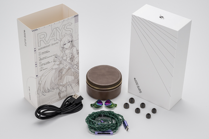 MOONDROP RAYS 1DD+1Planar In-ear Headphone