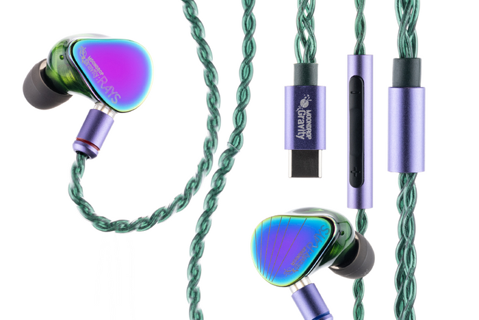 MOONDROP RAYS 1DD+1Planar In-ear Headphone