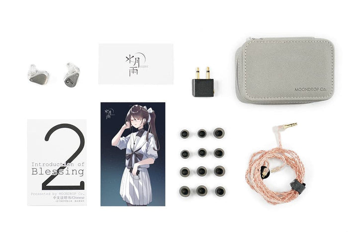 MOONDROP x Crinacle Blessing2:Dusk 1DD+4BA In-ear Headphone