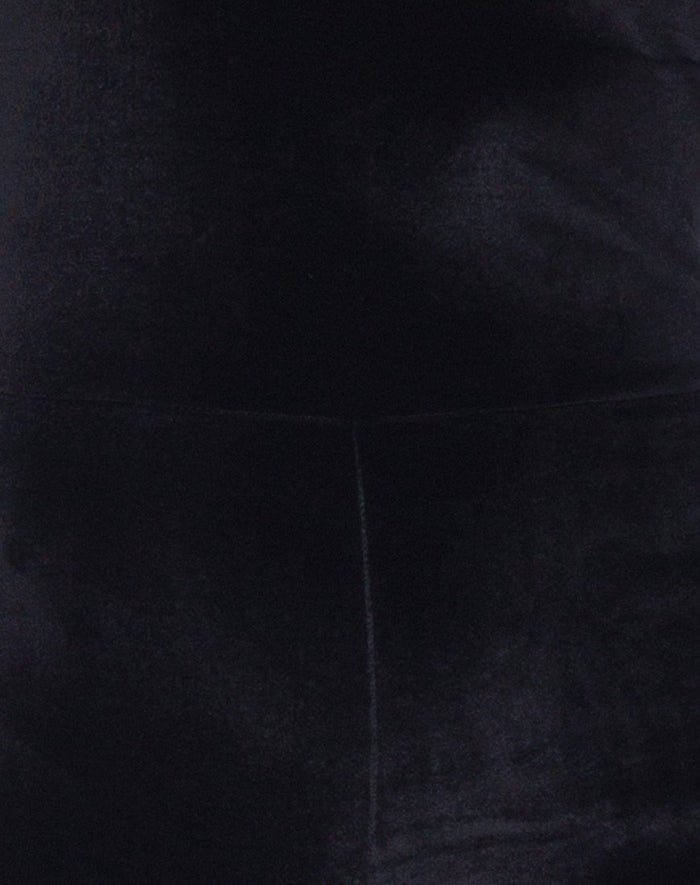 Image of Motel Unitard in Black Velvet