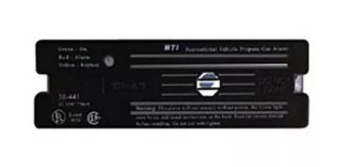 Black MTI Industries Classic LP Gas Alarm 30-441-P-BL - Back View | United RV Parts
