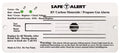 White Safe T Alert RV Carbon Monoxide Propane Gas Alarm - Front Label View | United RV Parts
