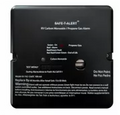 Black MTI Industries 45-742-BL Dual LP/CO Alarm - Back View | United RV Parts