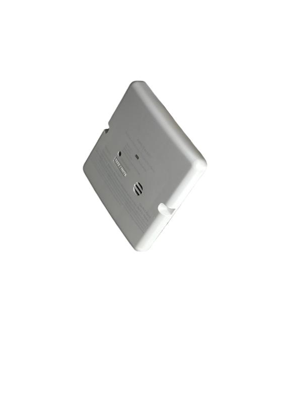 White MTI Industries 45-742-WT Dual Alarm - Side Angle | United RV Parts