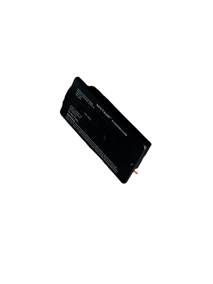 Black Safe-T-Alert RV Propane Alarm - Angled Back View | United RV Parts