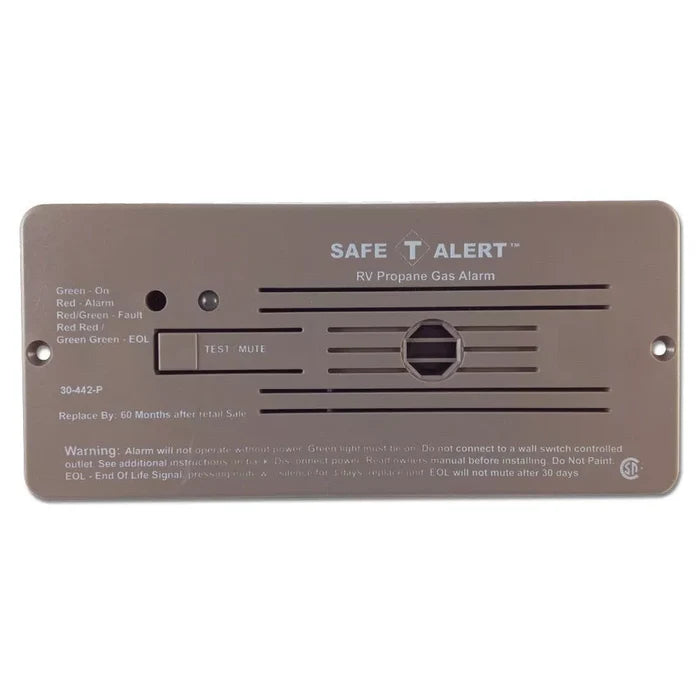 Brown MTI Safe-T-Alert 30-442-P LP Gas Detector - Front View | United RV Parts