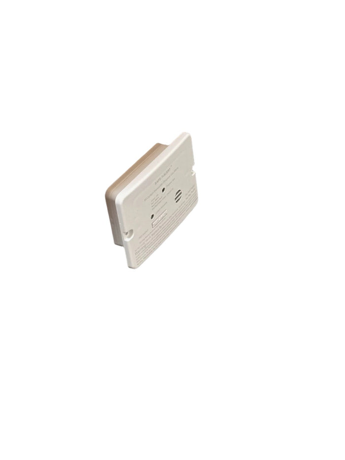White Safe-T-Alert 25-742 Carbon Monoxide Detector - Angled Side View | United RV Parts