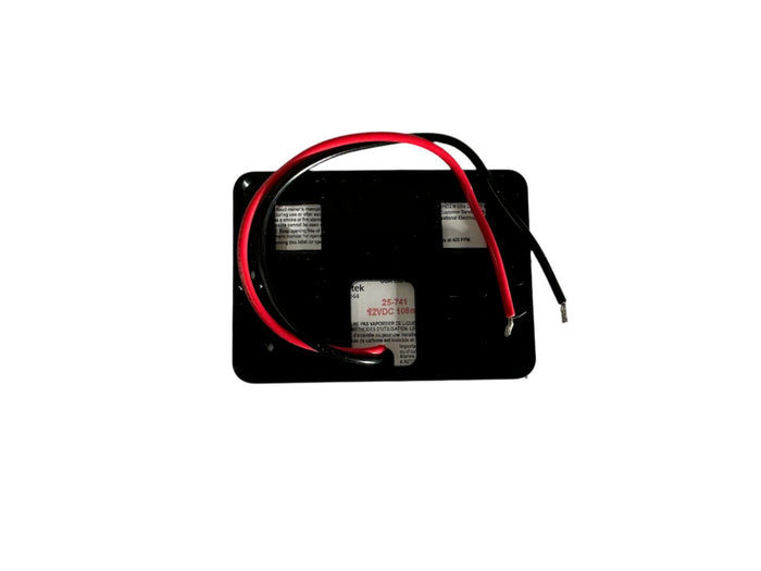MTI 25-741 LP/CO Detector - Back View with Wiring | United RV Parts