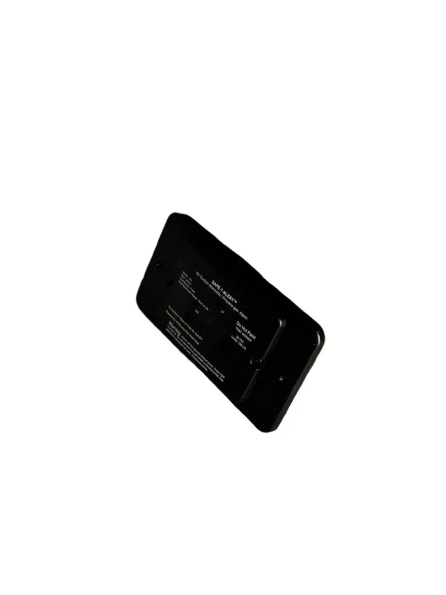 Black MTI Professional LP/CO Alarm - Back Panel View | United RV Parts