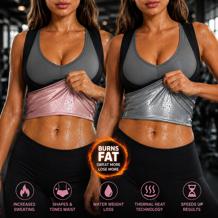 Neoprene Sauna Workout Vest – Women's Thermal Sweat Shaper