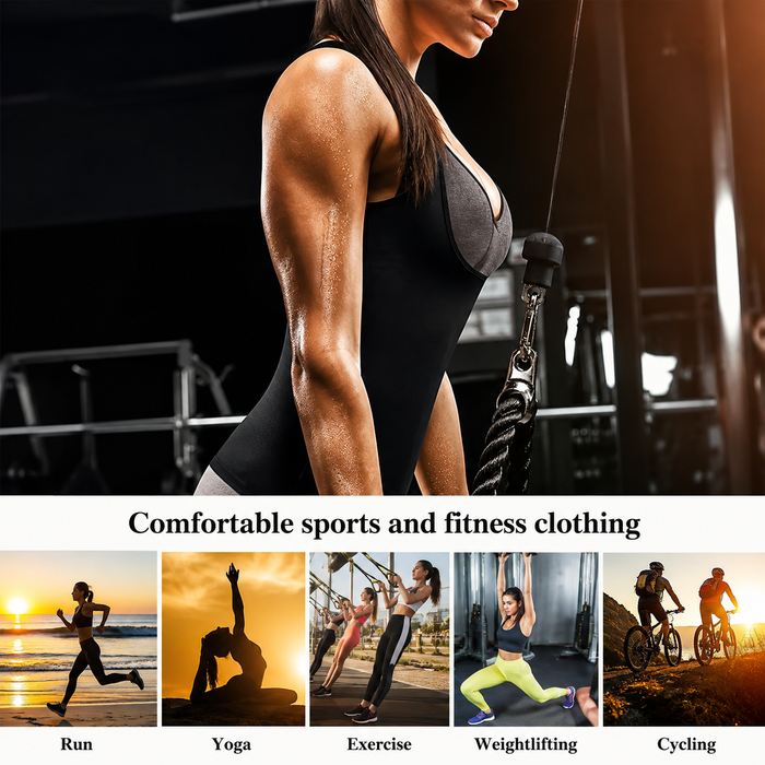Neoprene Sauna Workout Vest – Women's Thermal Sweat Shaper