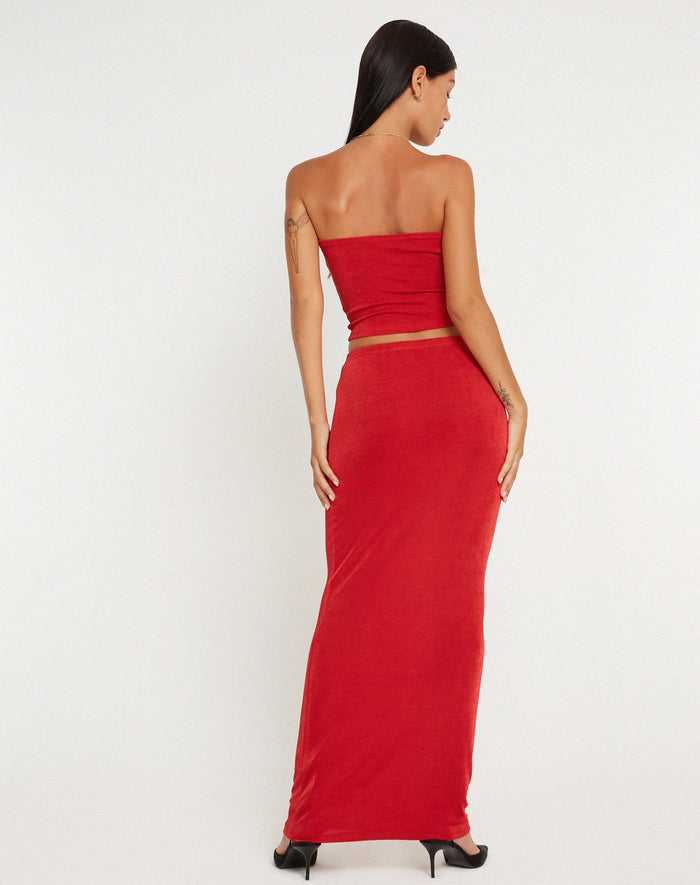 image of Tulus Maxi Skirt Red