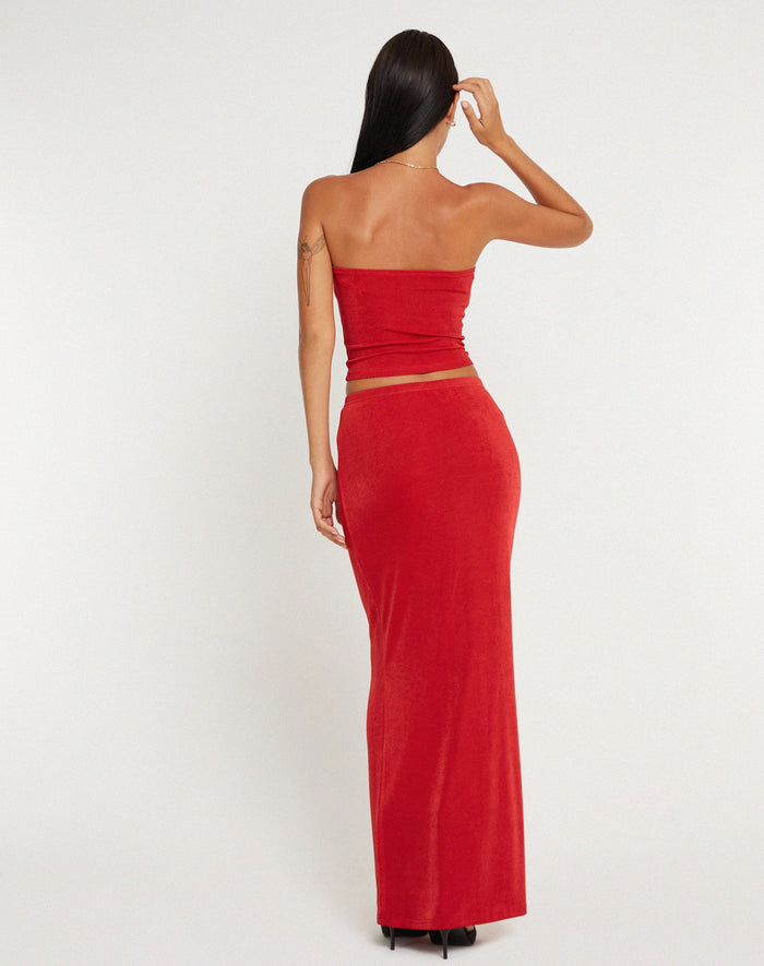 image of Tulus Maxi Skirt Red