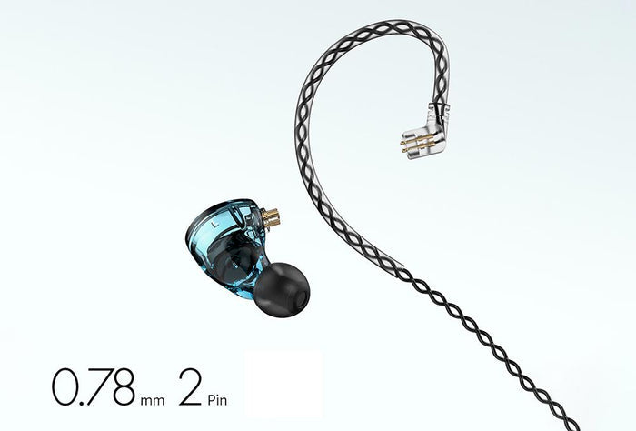 NF Audio NM2 Earphone Double Cavity Dynamic Driver Earphone with 0.78mm 2Pin Cable - SHENZHENAUDIO