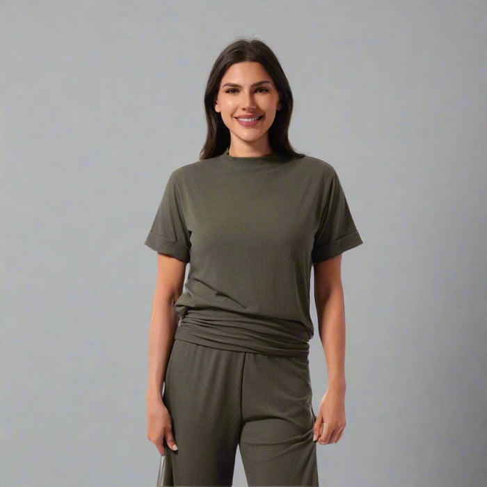 NORA RELAXED SCOOP NECK TOP | FINAL SALE
