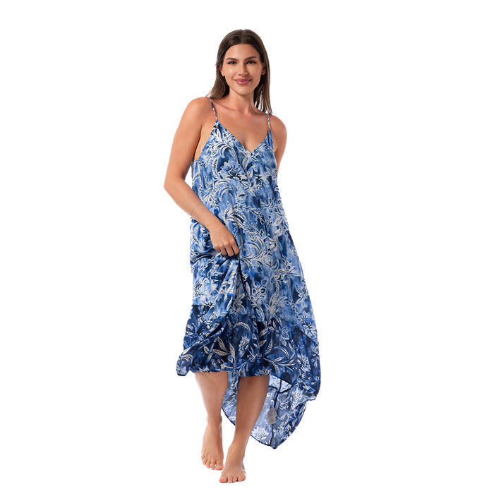 OCEAN MOSAIC MAGGIE SCARF DRESS | FINAL SALE