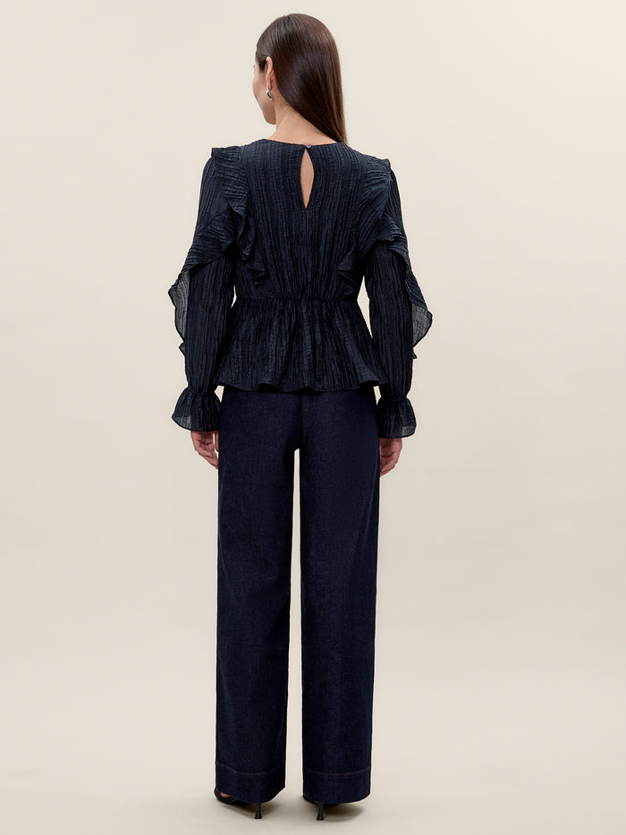 Olivia Ruffle Blouse