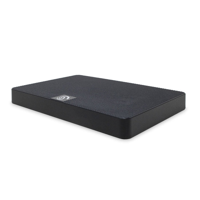 Black Seagate 1TB DVR Expansion Drive - Side Profile View | United RV Parts