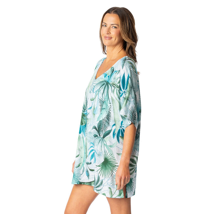 PALM TOILE CELIA TUNIC COVERUP