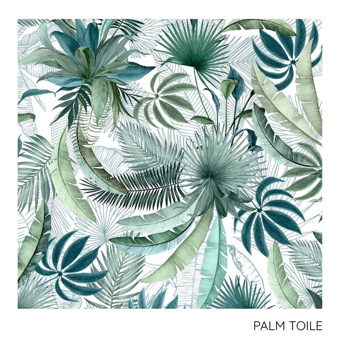 PALM TOILE LOUISE WRAP TANKINI TOP