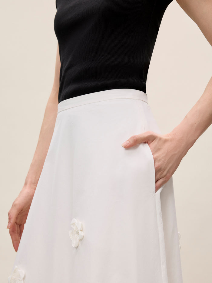 Priya Poplin Skirt
