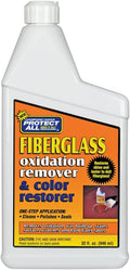 White Protect All Fiberglass Oxidation Remover 32oz Bottle - Front Label | United RV Parts