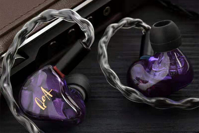 QOA Pink Lady 2BA+1DD In-ear Headphone
