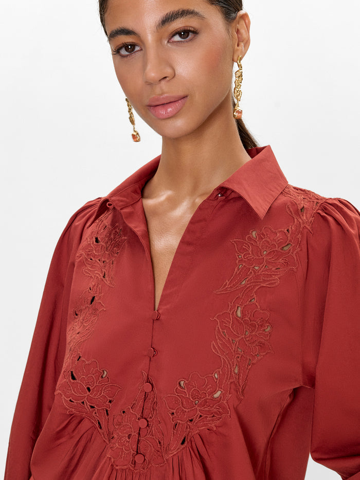 Rachelle Pop Over Blouse