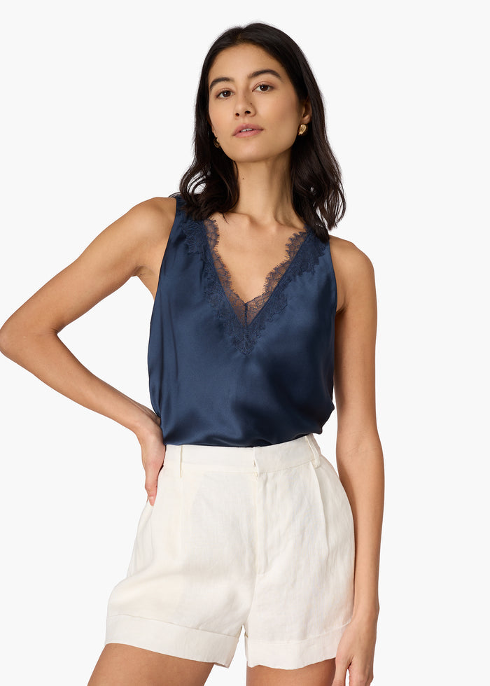 Ravi Linen Short Macadamia