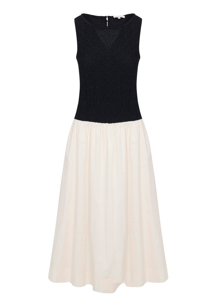 Reese Mixed Media Dress