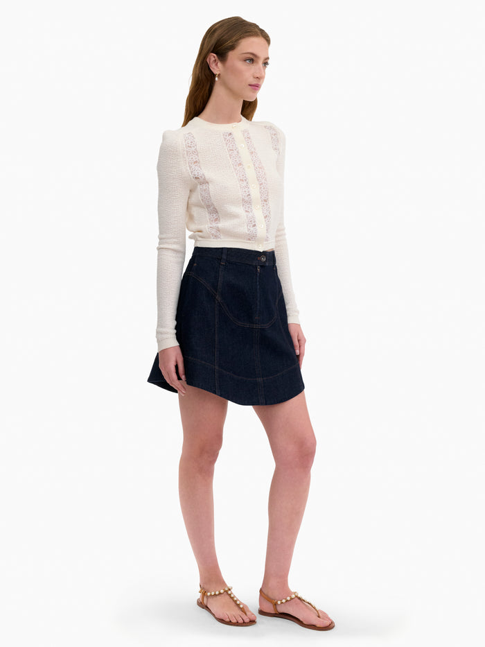 Rhea Lace Knit Cardigan
