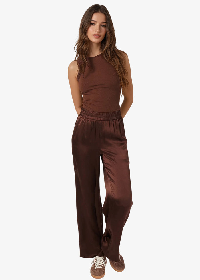 Rian Rib Knit Tank Malt